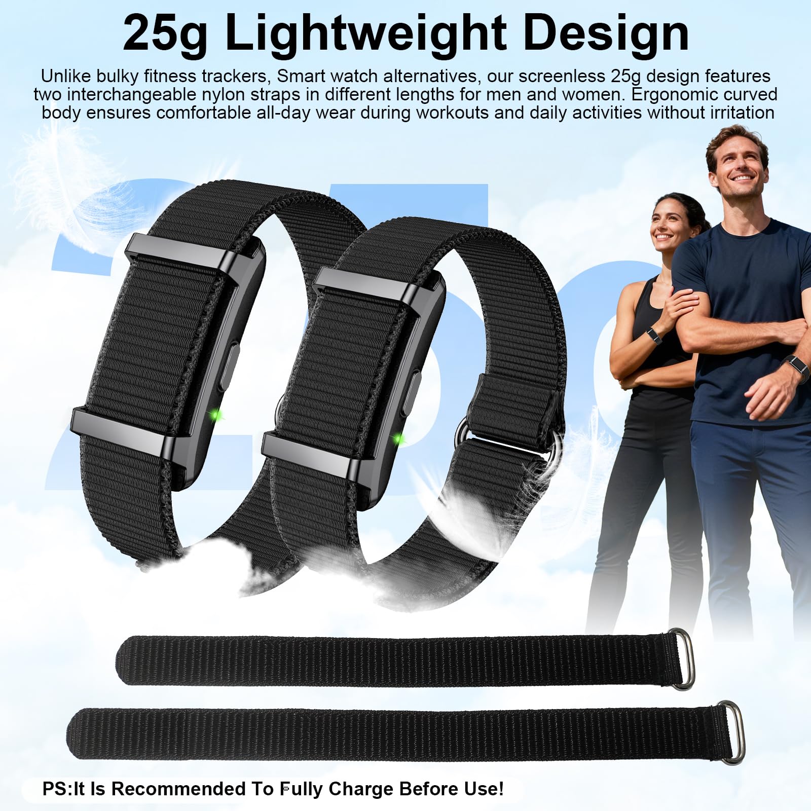 Amazon.com: Smart Bracelet Fitness Trackers for Men Women, Smart